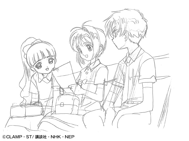 Cardcaptor Sakura Revised Key Frames by The Animation Director