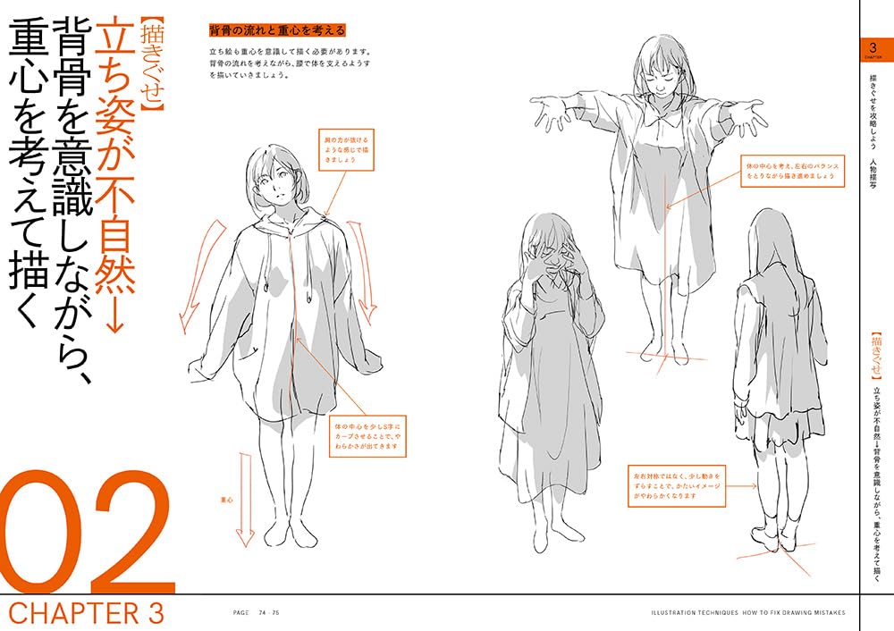 Correct your drawing habits and improve your drawing skills: Character drawing techniques