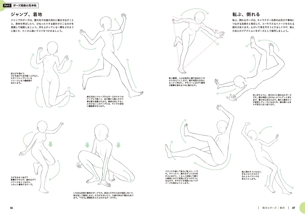 Drawing Class of Poses for Illustrations, Manga
