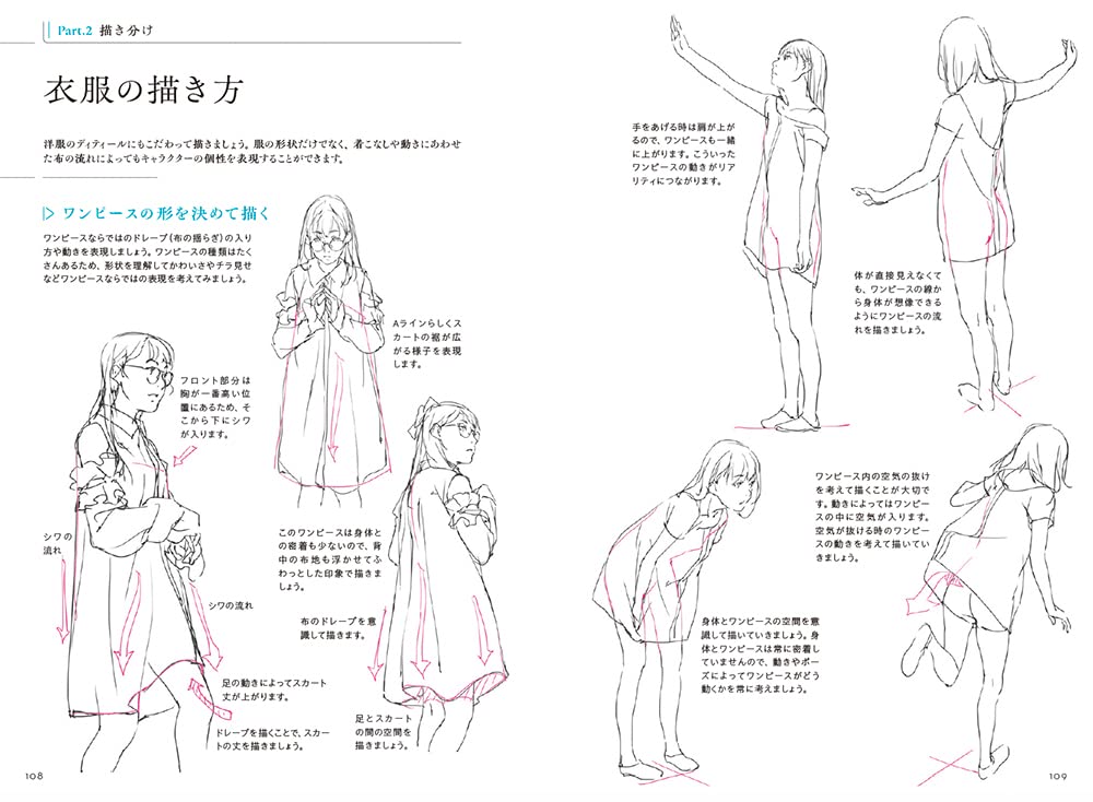Character drawing techniques taught by animators -Human-