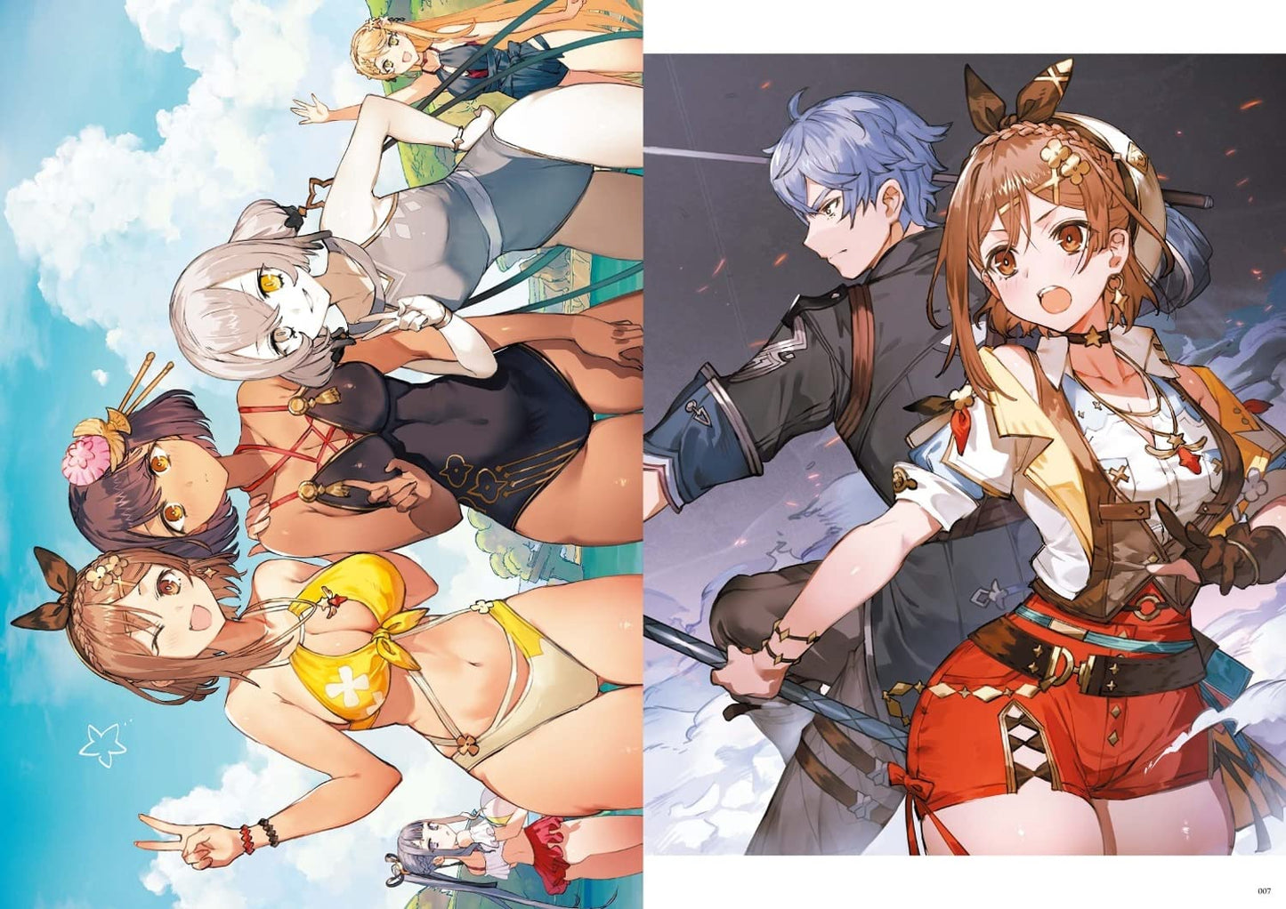 Atelier Ryza 3: Alchemist of the End & the Secret Key Official Visual Collection