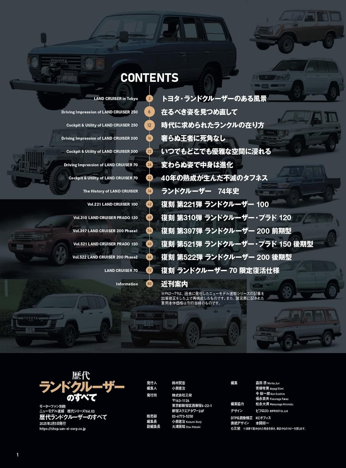 All About TOYOTA LAND CRUISER