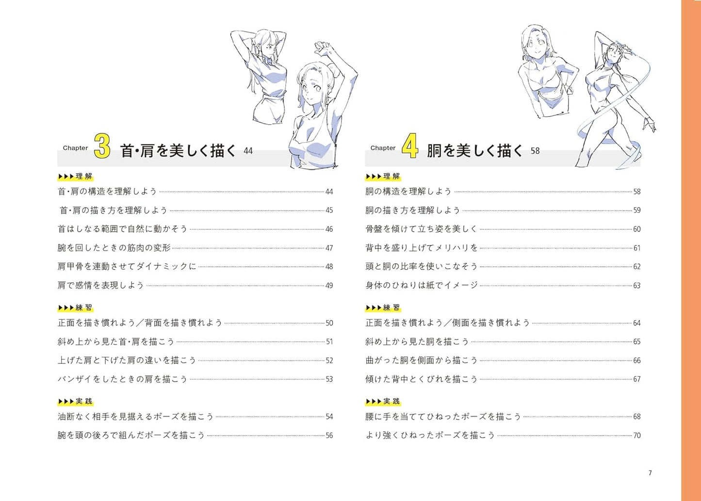 Beautiful Body Drawing Drills
