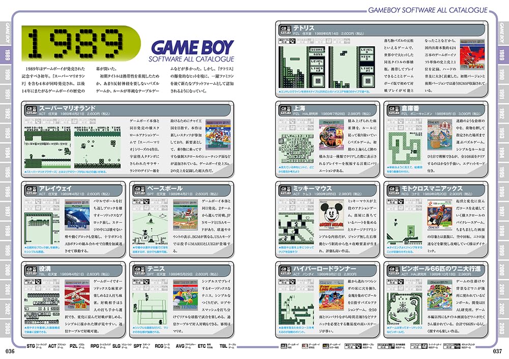 Game Boy Perfect Catalogue Enlarged edition