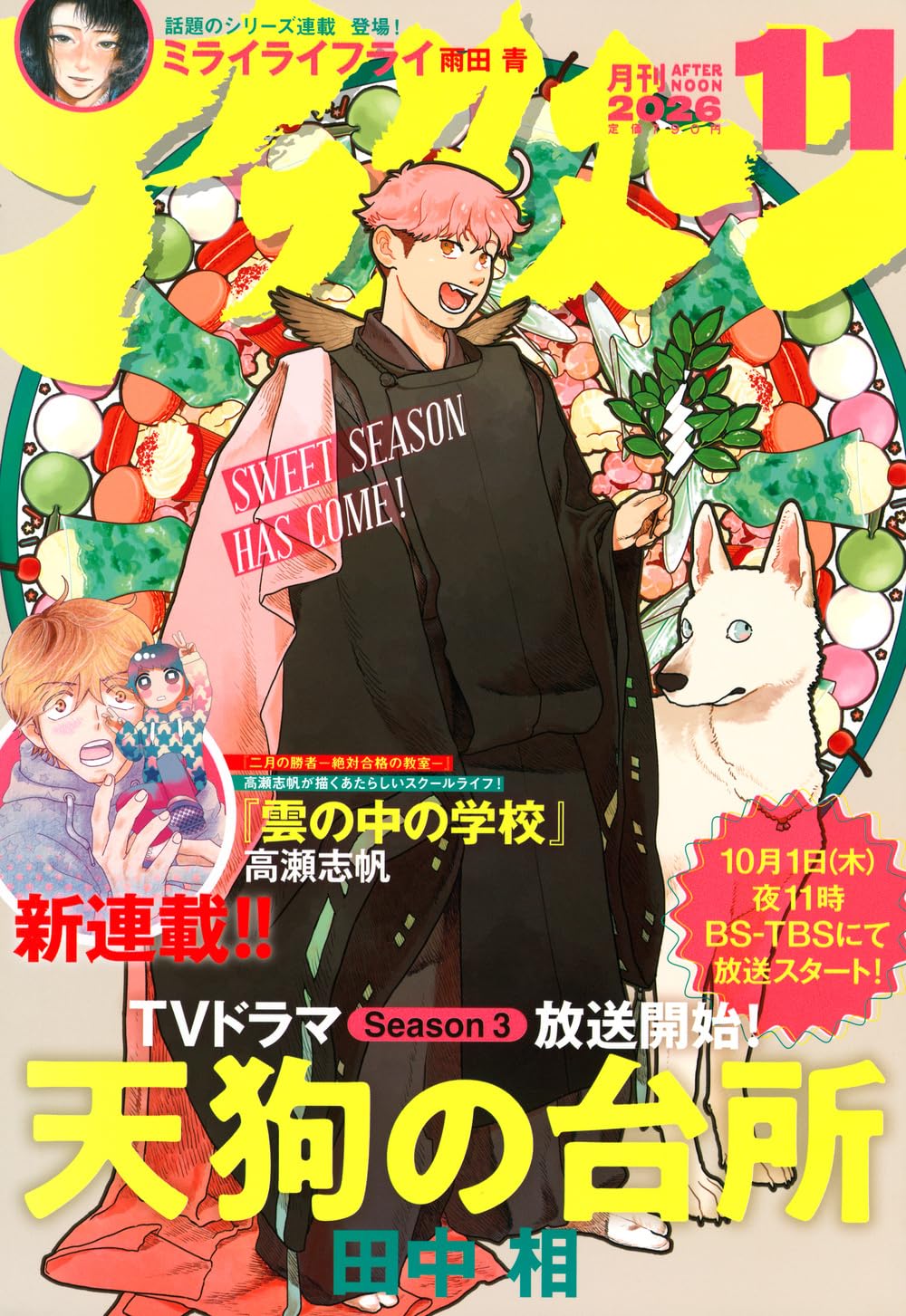 Afternoon November 2026 cover