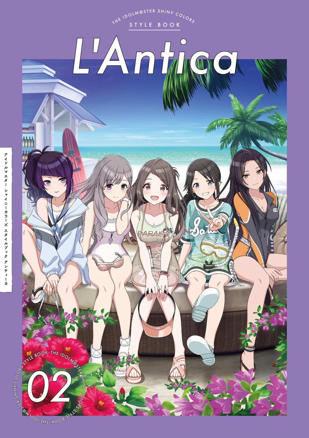 The Idolmaster Shiny Colors Style Book L'Antica W/CD