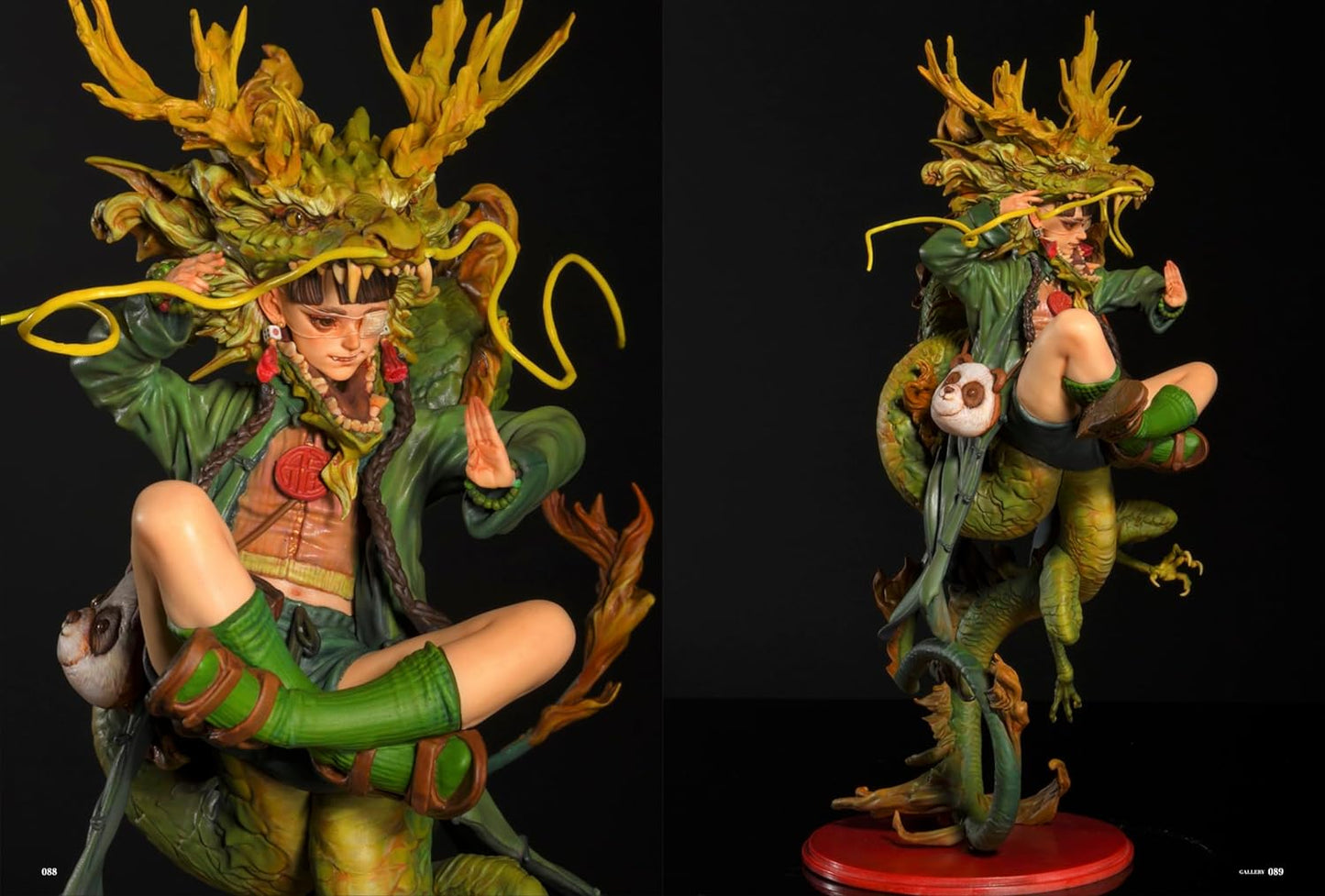 Collection of Sculpture Works DRAGON