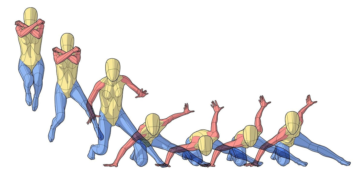Artistic Anatomy of Action Poses: Drawing Dynamic Bodies Attractively