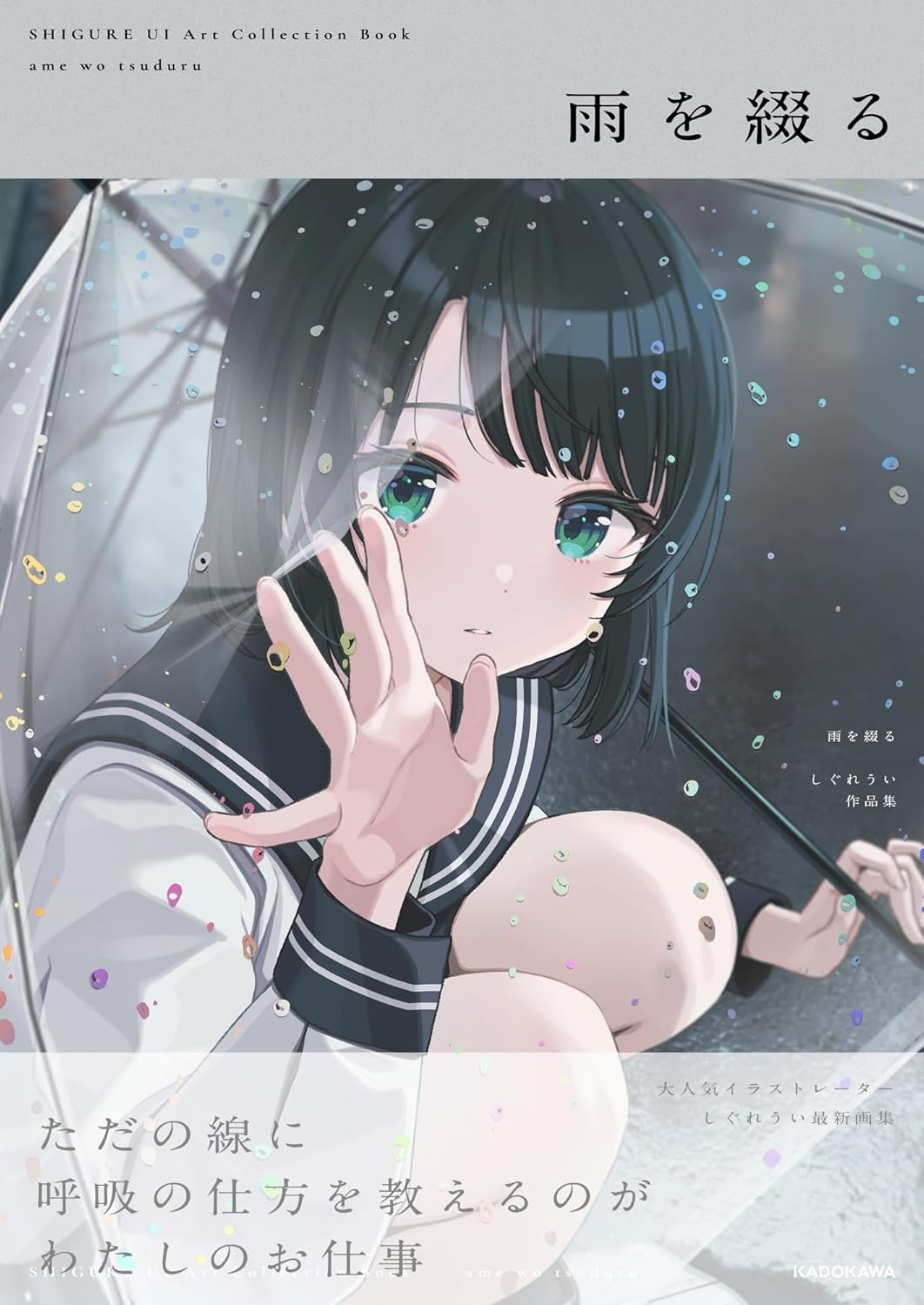 Shigure Ui Art Collection Book "ame wo tsuduru"
