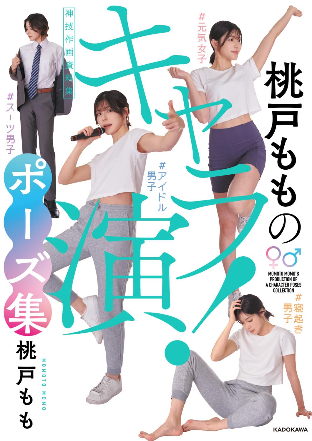 Momoto Momo's Production Of A Character Poses Collection