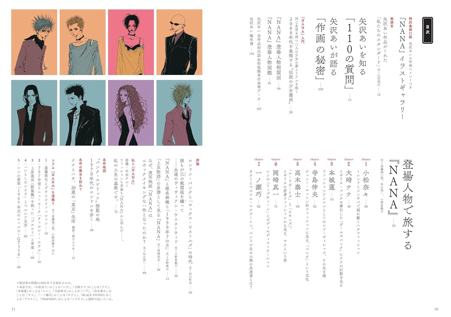 The world of Ai Yazawa "NANA"