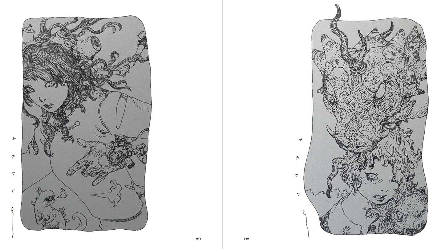 Katsuya Terada Art Book THIS AND THAT