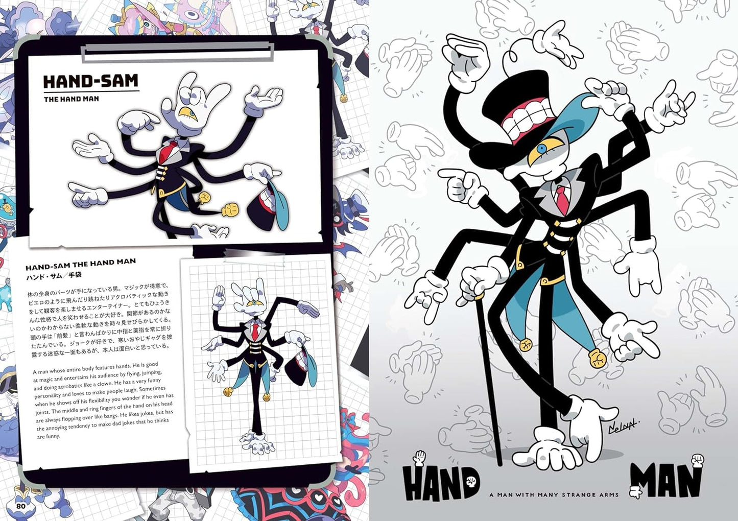 NELNAL Illustration & Character Art Book MUTANT FRIENDS
