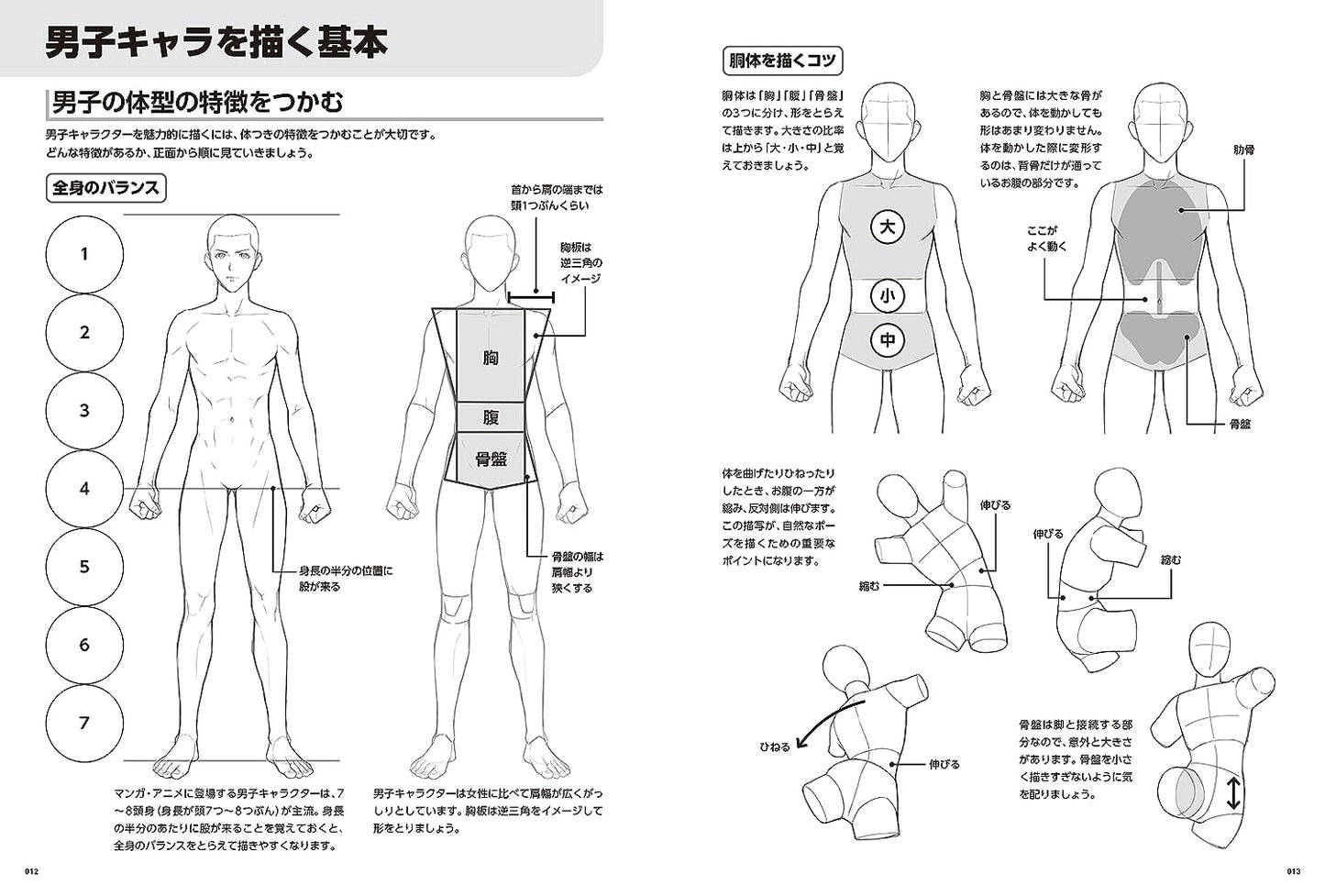 Boy Character Pose Book w/CD-ROM