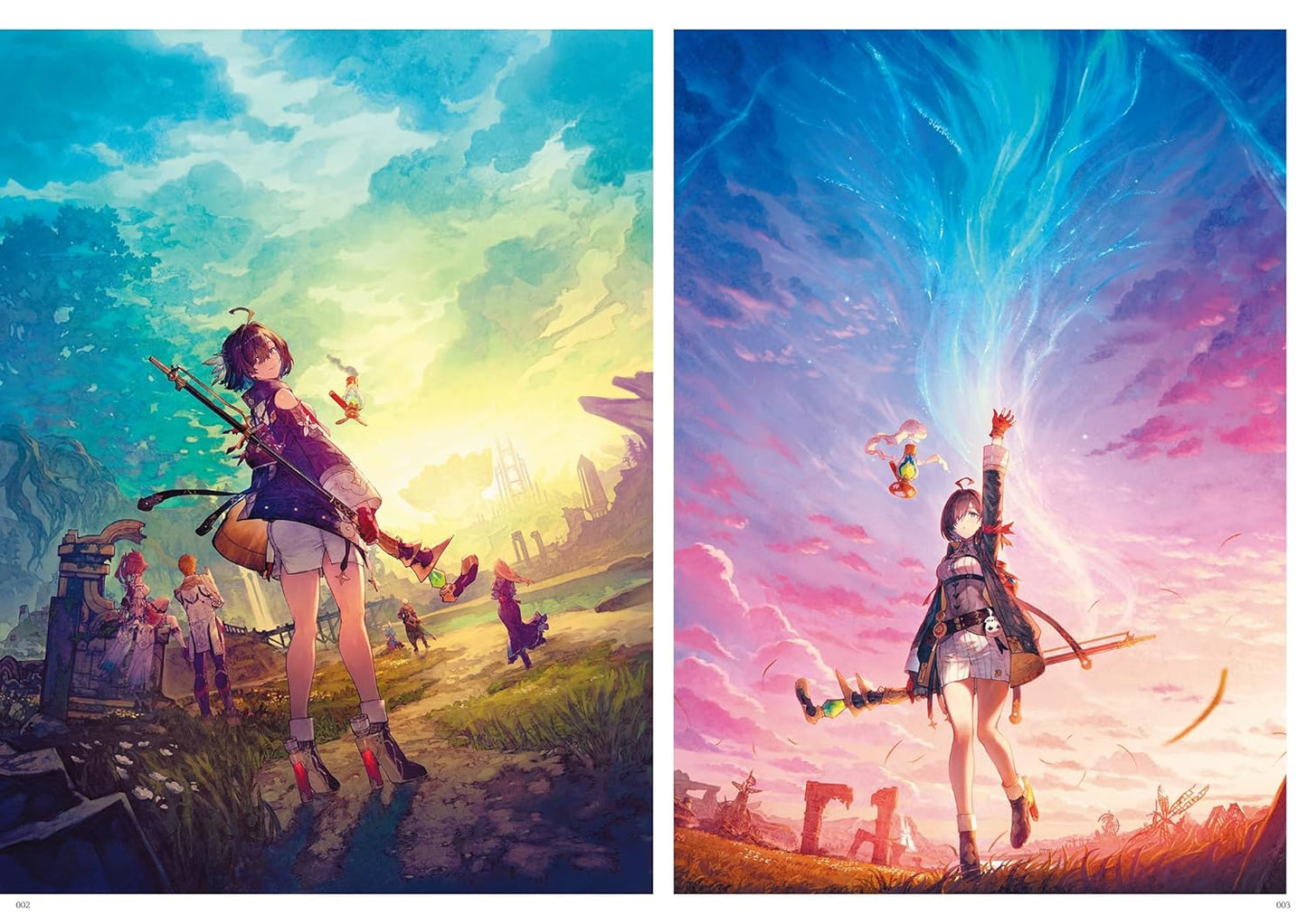 Atelier Yumia The Alchemist of Memories & The Envisioned Land Official Visual Collection