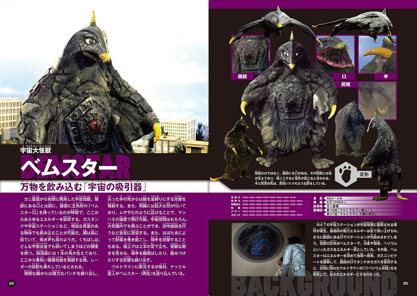 Return of Ultraman Kaiju Encyclopedia