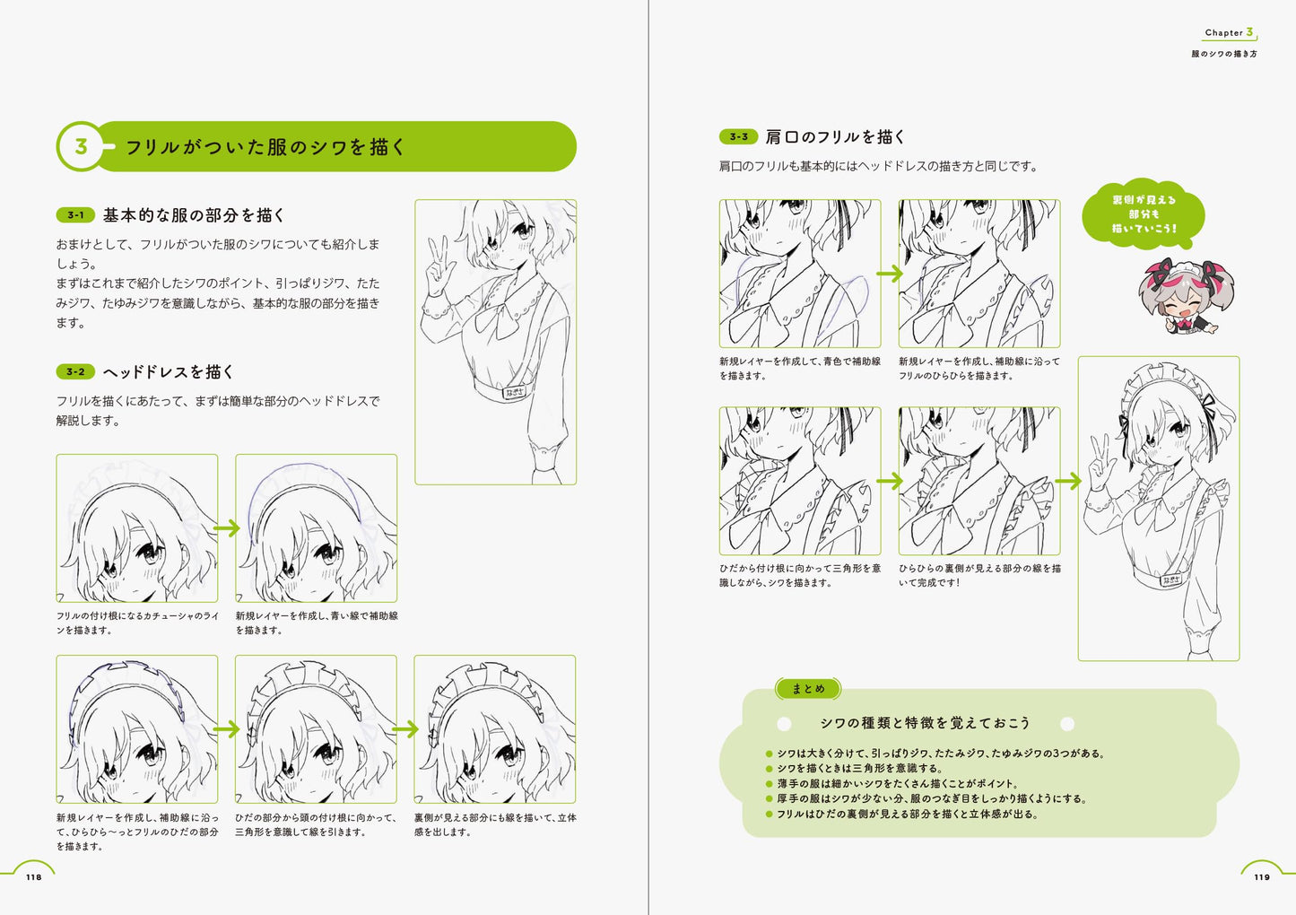 Character Illustration Thorough Explanation by Naoki Saito