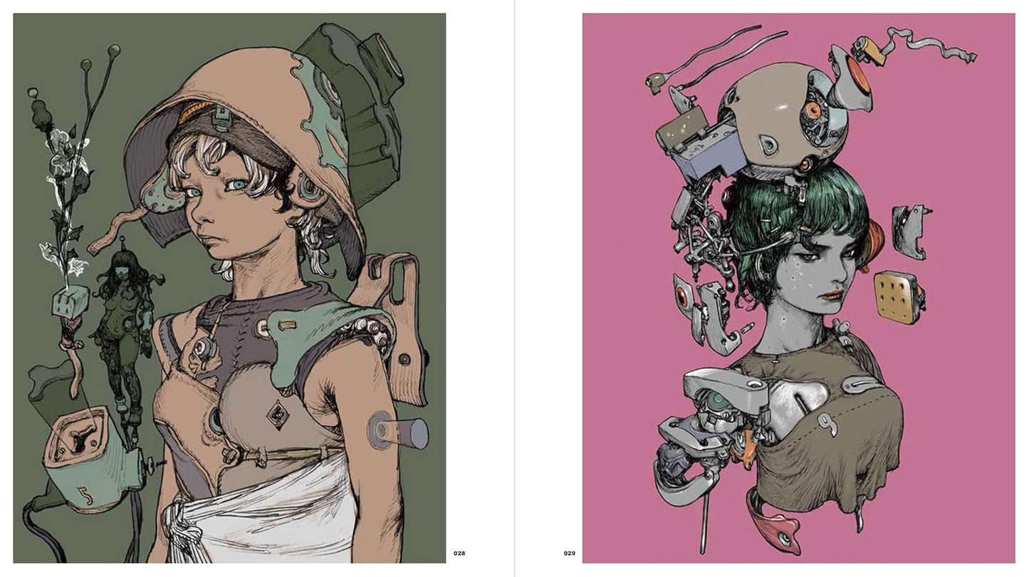 Katsuya Terada Art Book THIS AND THAT