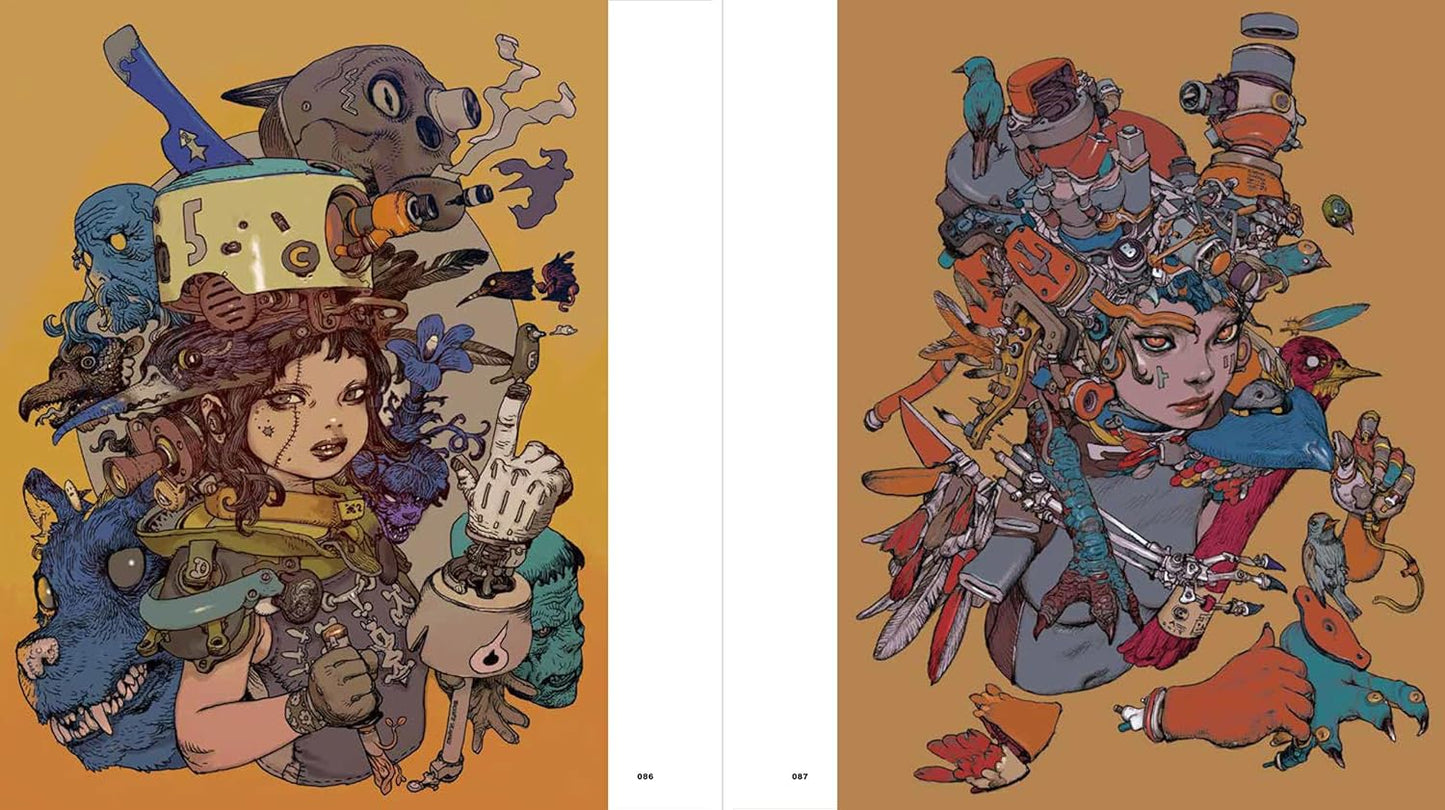 Katsuya Terada Art Book THIS AND THAT