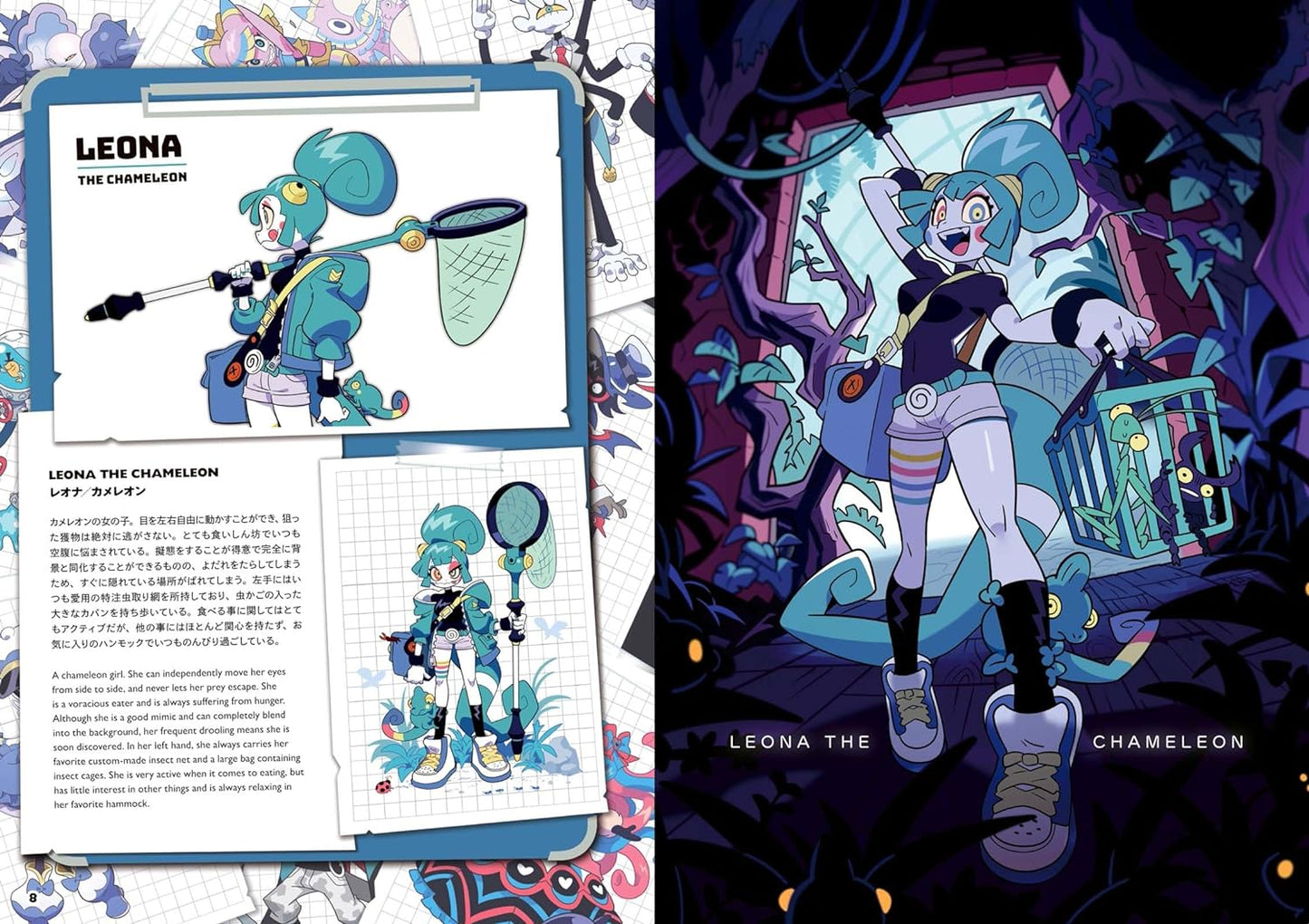 NELNAL Illustration & Character Art Book MUTANT FRIENDS