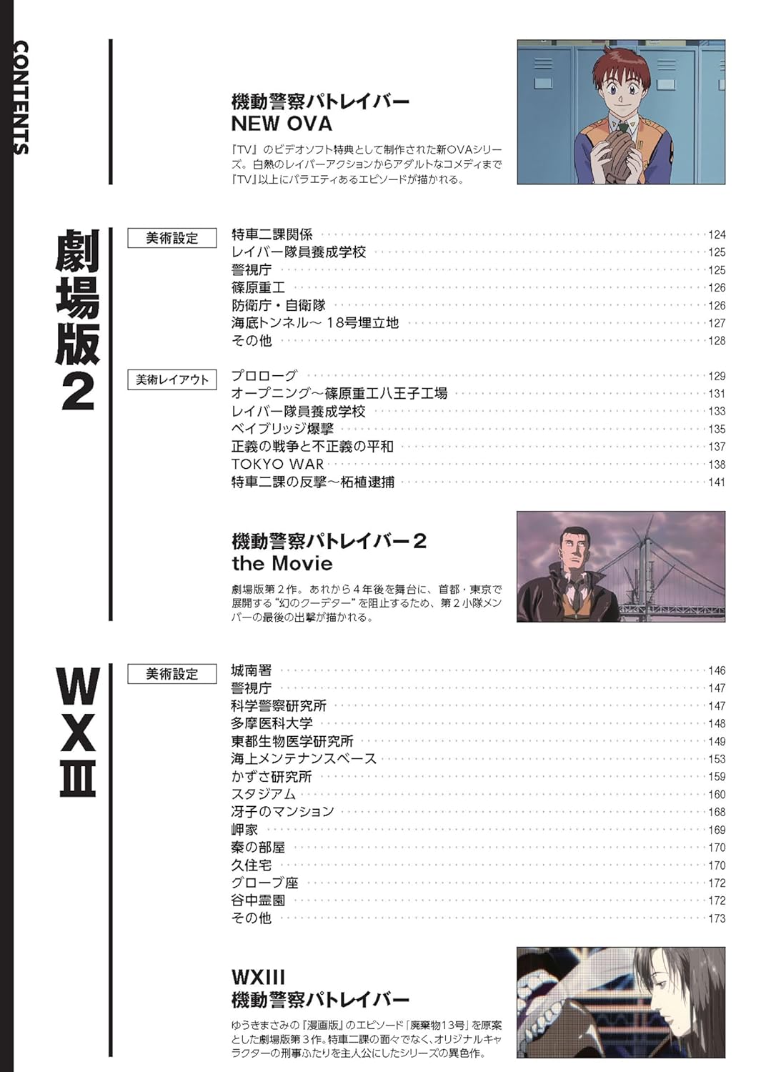 The Mobile Police Patlabor Official Setting Archives