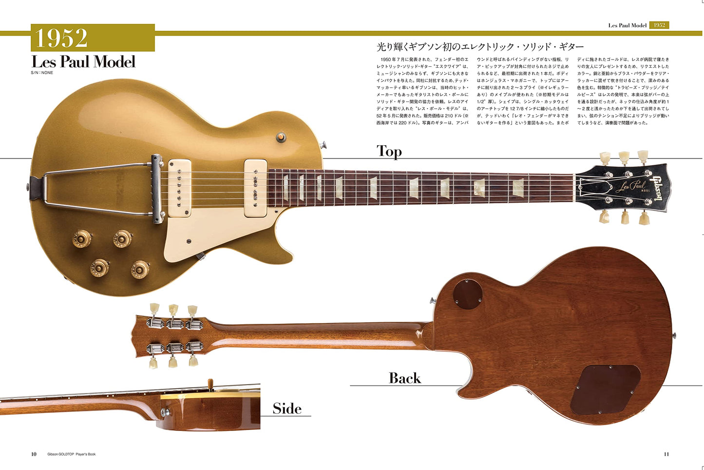 Gibson Goldtop Player's Book