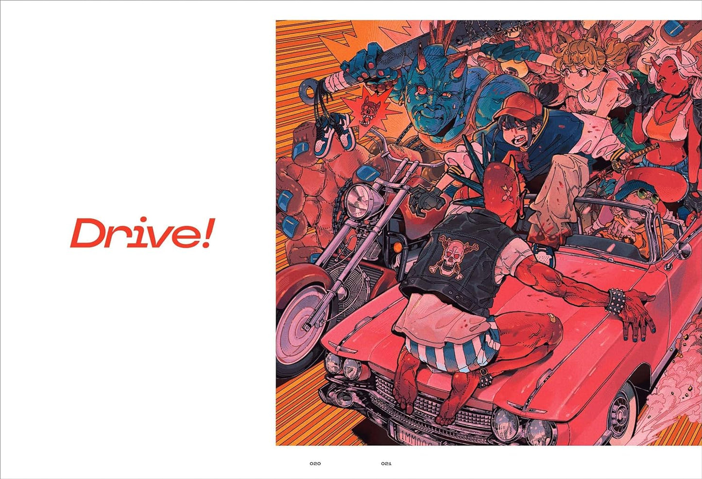 Kou Art Book "aka"