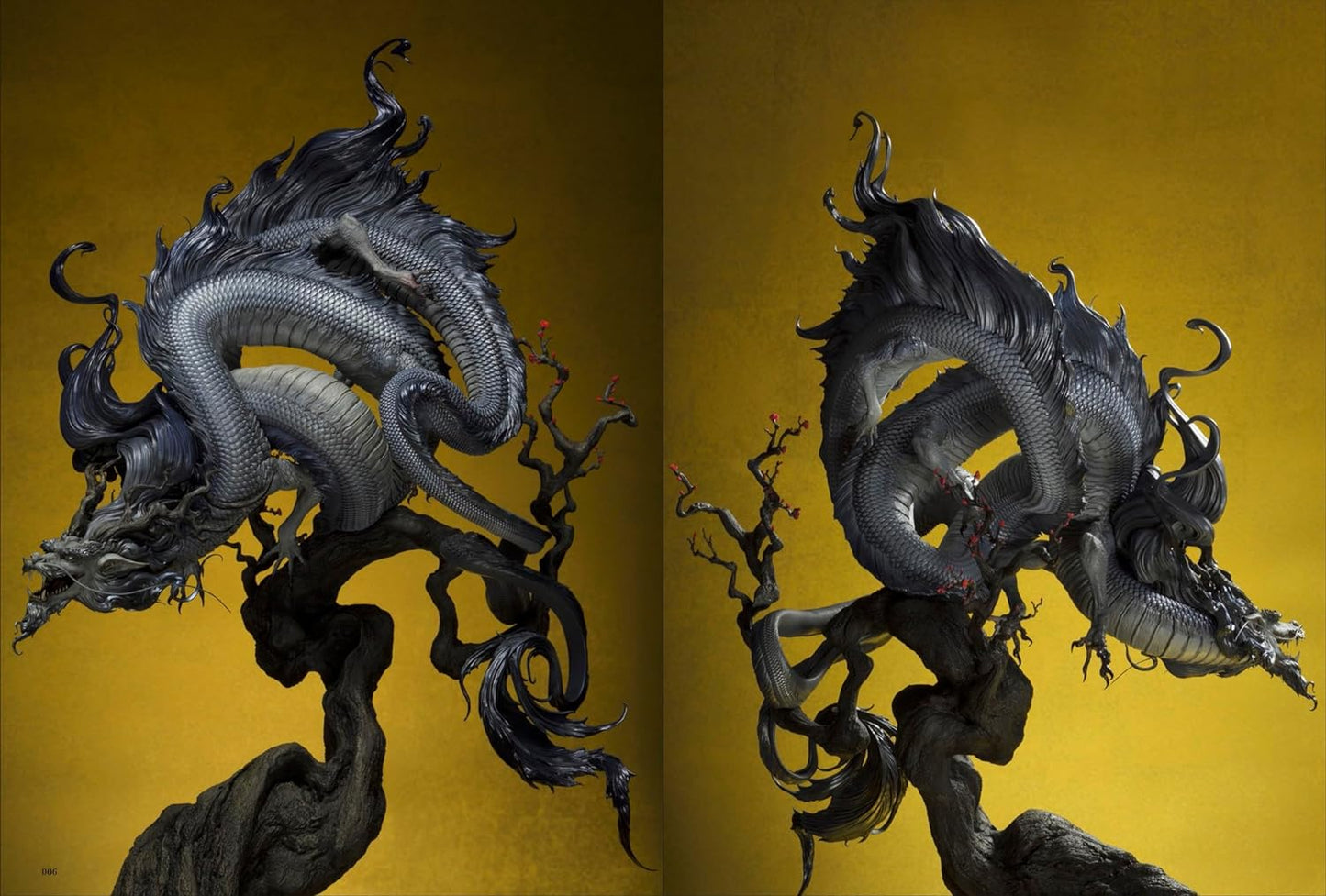 Collection of Sculpture Works DRAGON