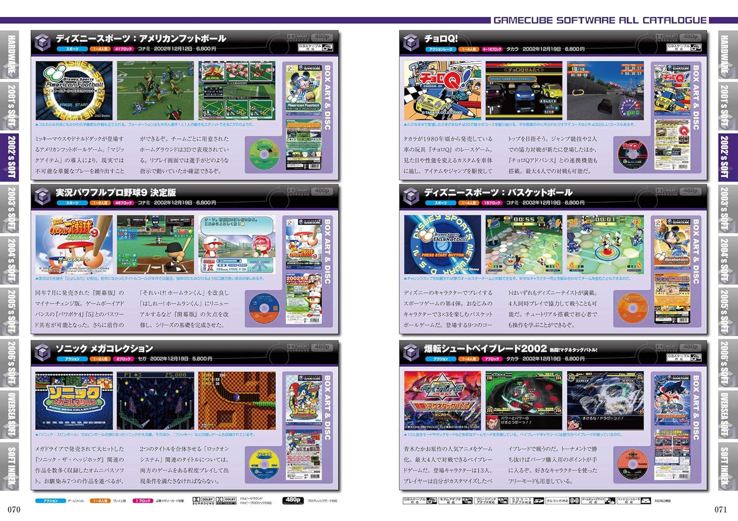 Nintendo GameCube Perfect Catalogue
