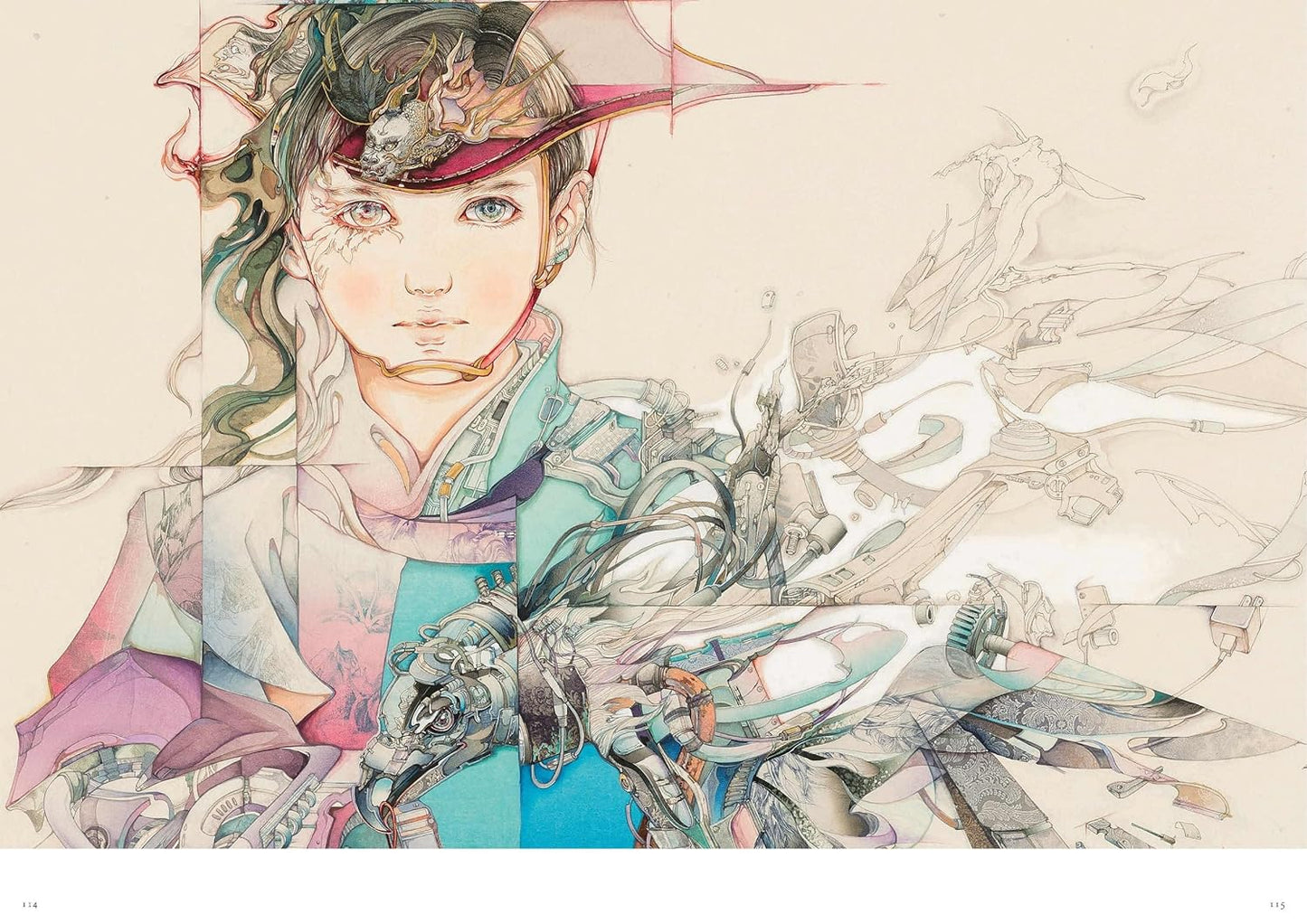 Asuka Irie Artworks Thunder and Flowers