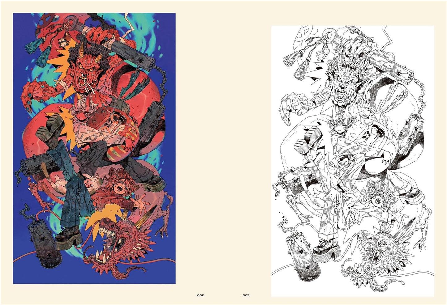 Kou Art Book "aka"