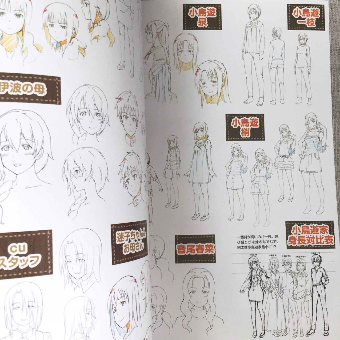 Working!! Official Fan Book SPECIAL MENU