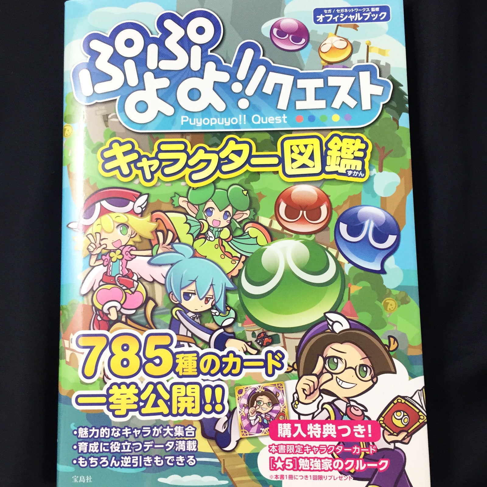 Puyo Puyo Quest Character Encyclopedia MOYASHI JAPAN BOOKS