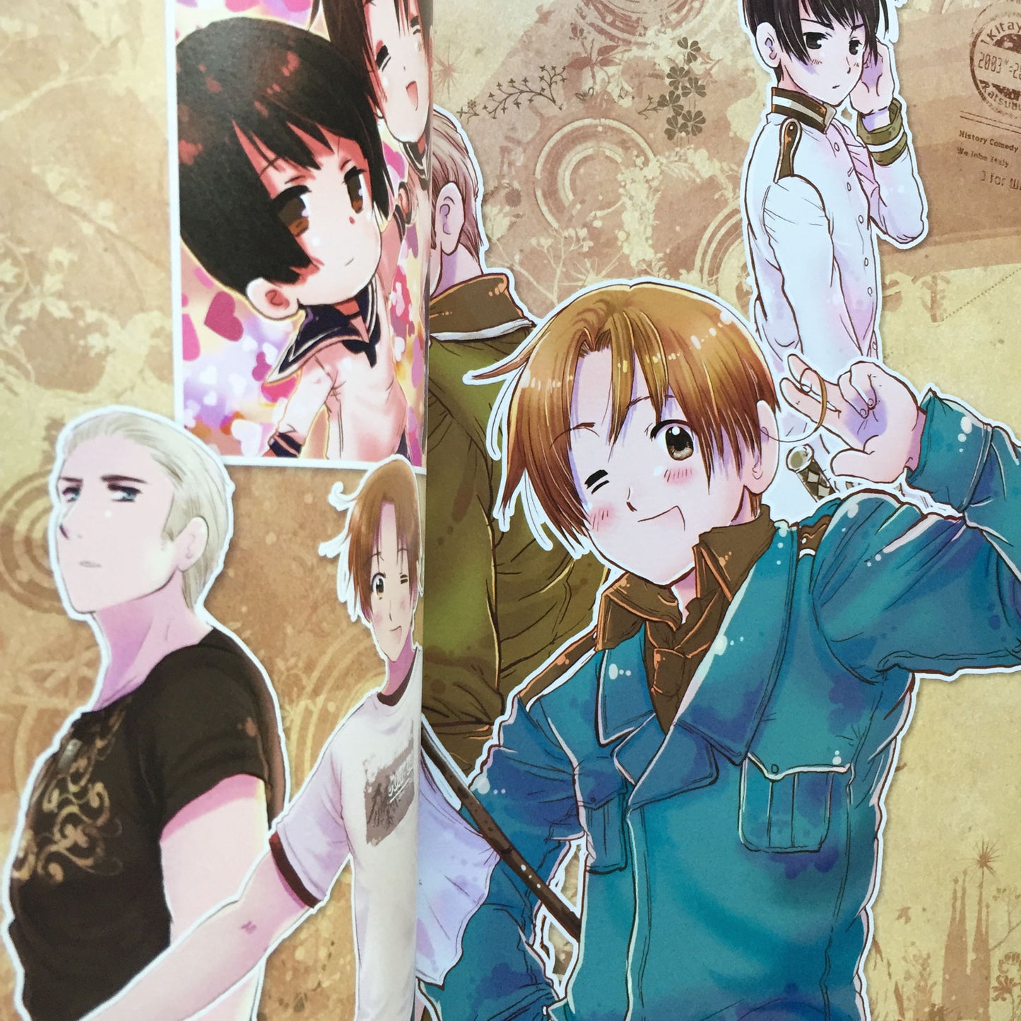 Hetalia Axis Powers Art Book ArteStella