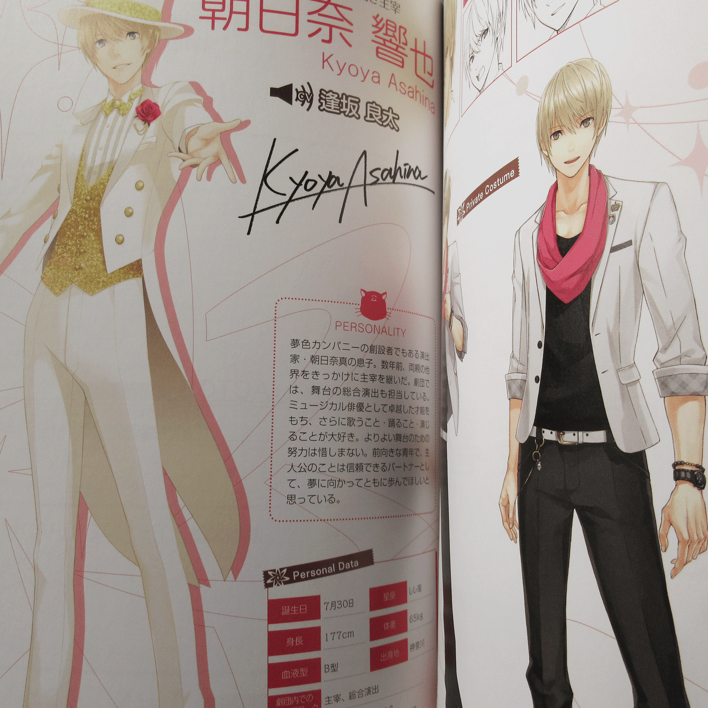 Yumeiro Cast Official Fan Book