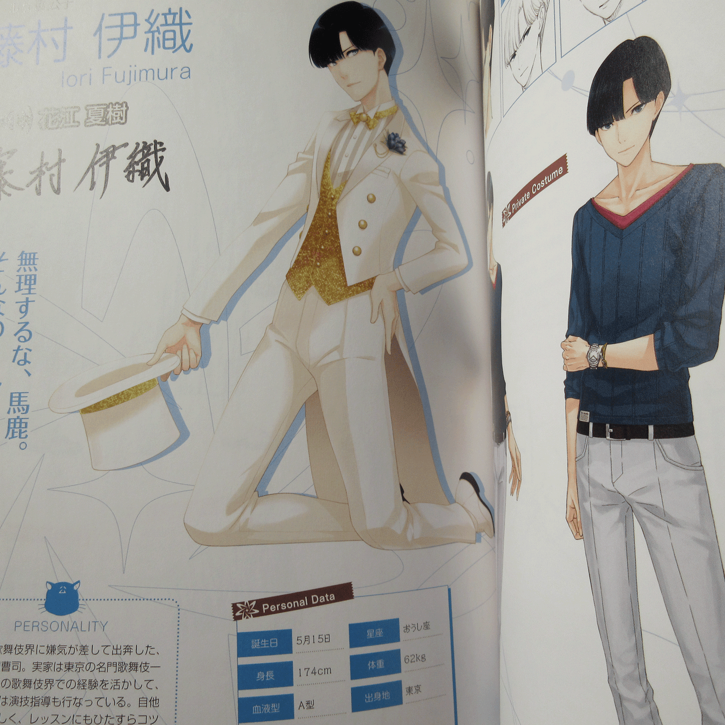 Yumeiro Cast Official Fan Book