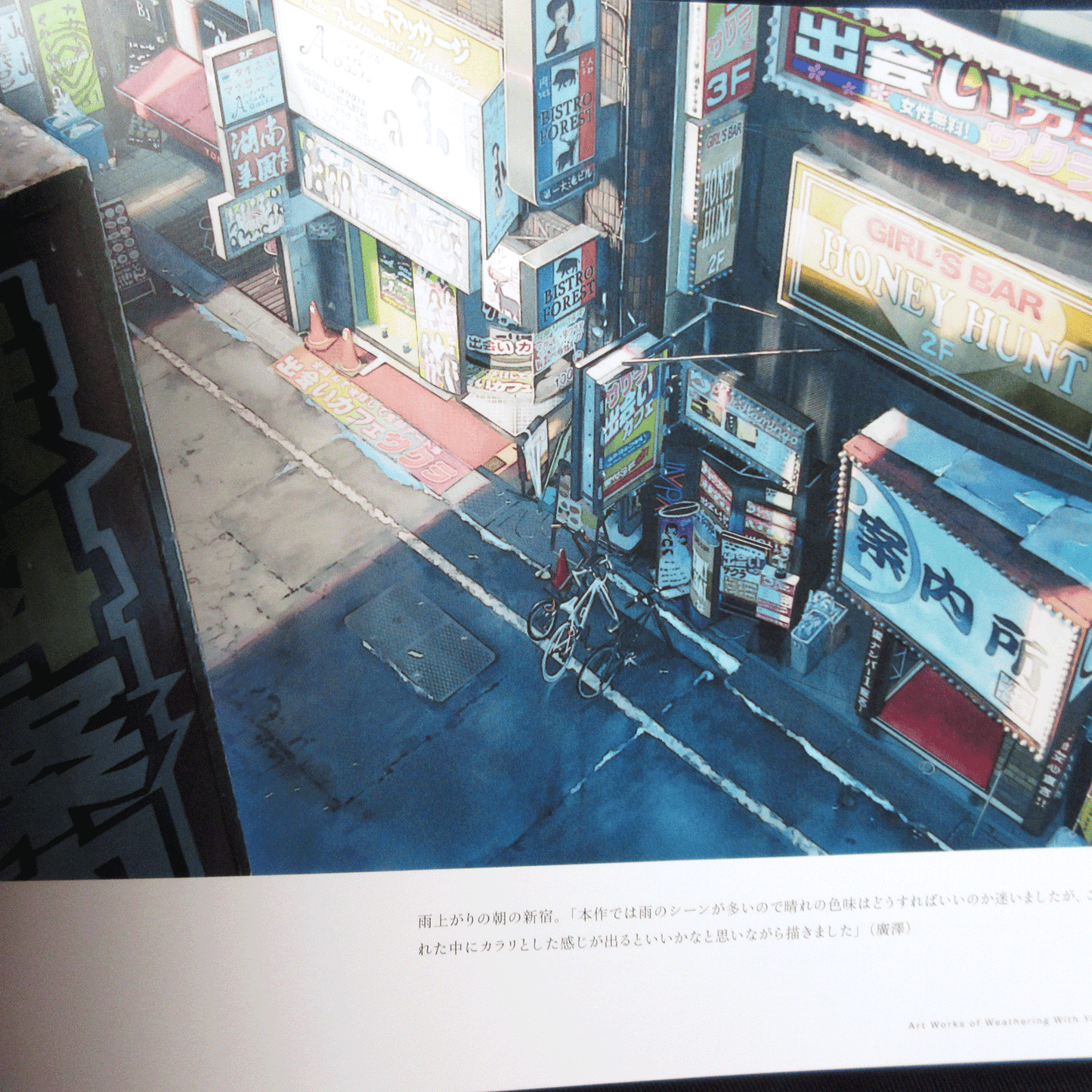 Tenki no Ko (Weathering with You) Background Art Book