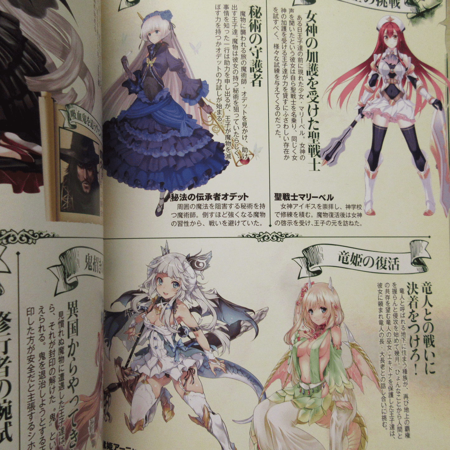 Millennium War Aigis Character Profile Vol.2