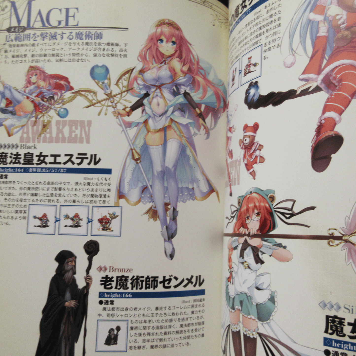 Millennium War Aigis Character Profile Vol.2