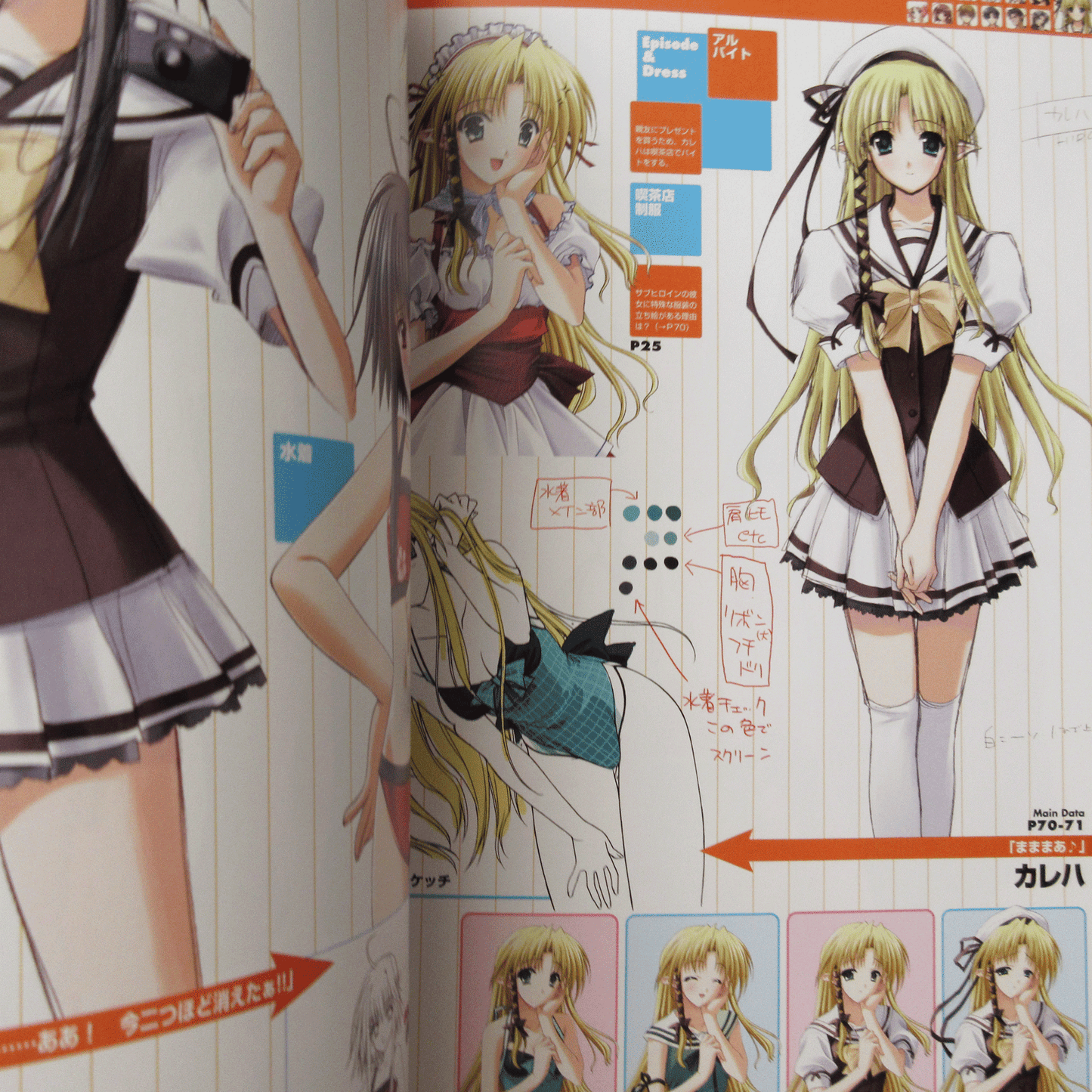 SHUFFLE! Official Original Art/Setting Materials Collection