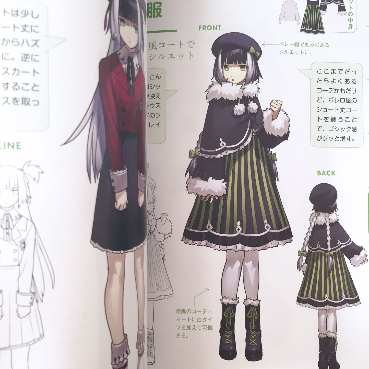 Dressing Guide for Manga Characters <Girls >