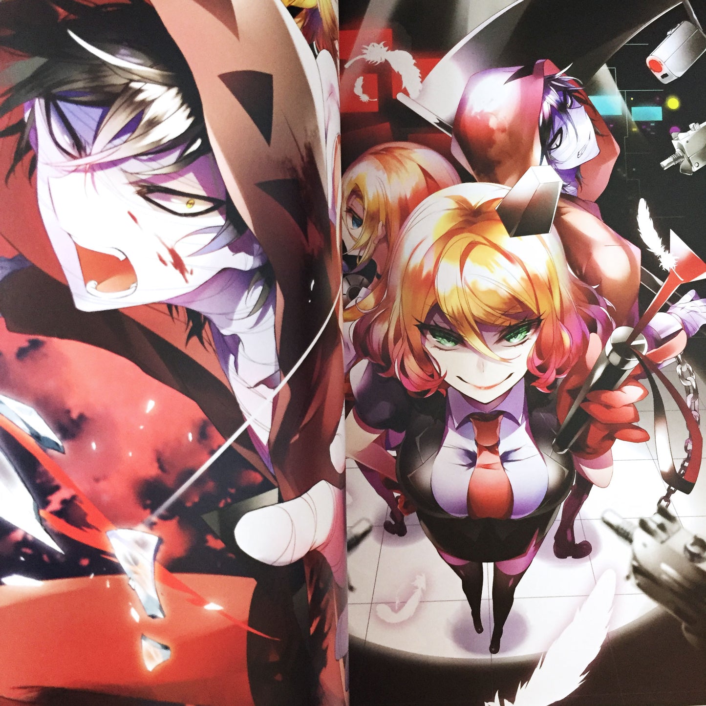 Satsuriku no Tenshi (Angels of Death) Art Gallery