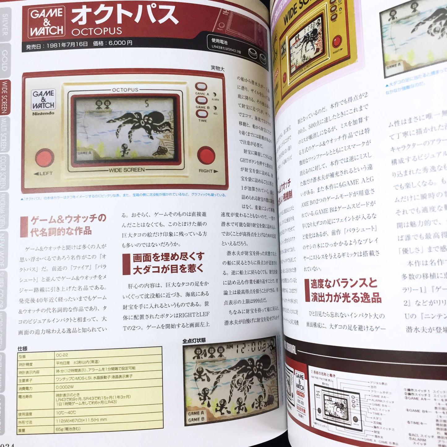 Game & Watch Perfect Catalogue