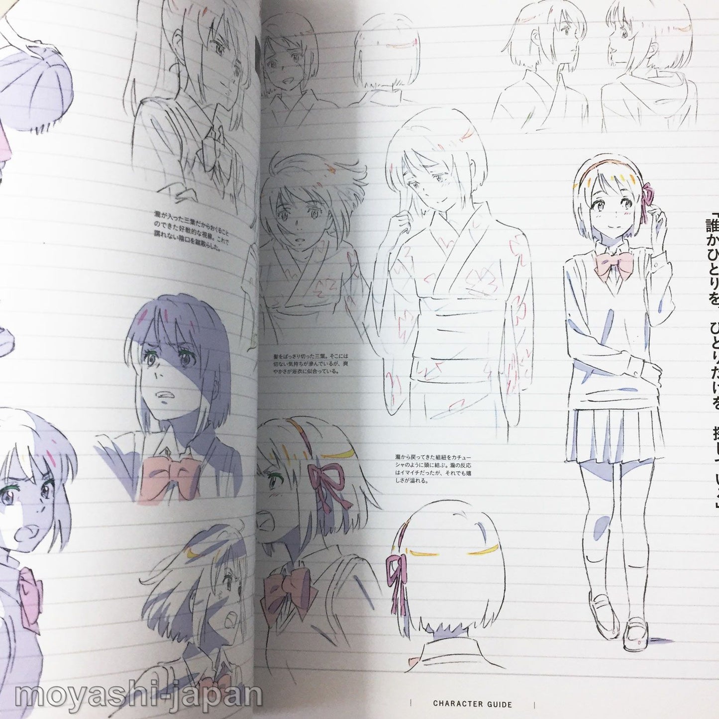 Kimi no Na wa (Your Name) Official Visual Guide