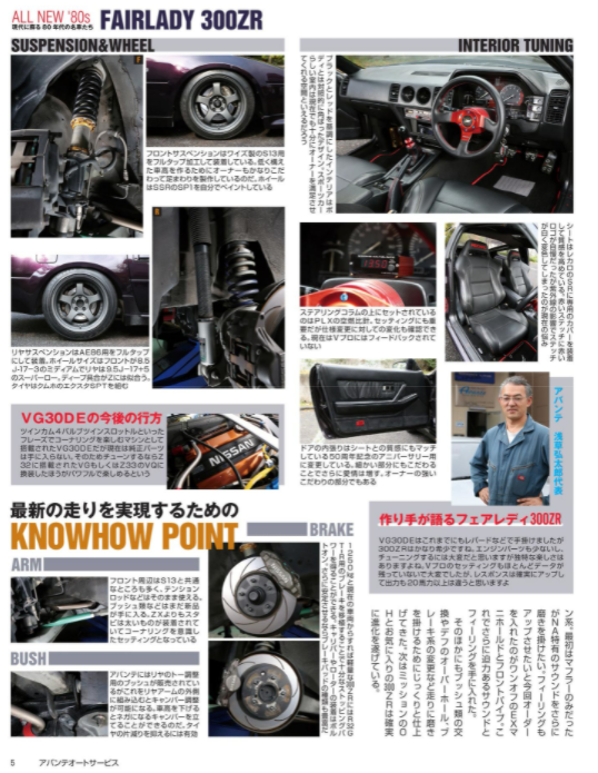 G-WORKS Archive Vol.7 FAIRLADY Z S130 Z31 / Z32
