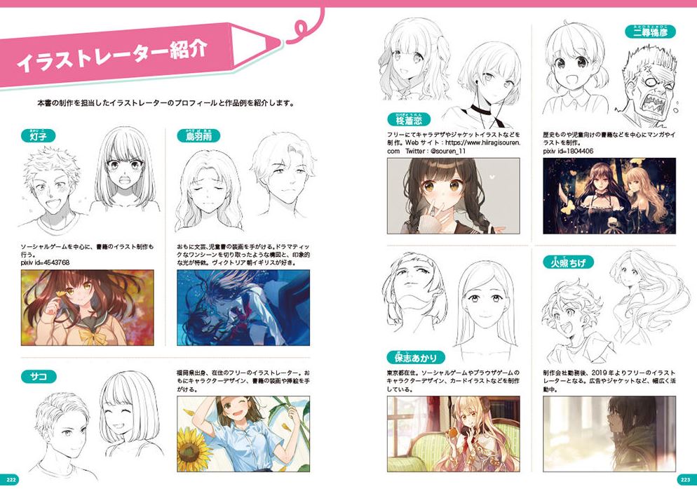 360° Any angle perfect master! Manga Character Faces, Hairstyles, and Expressions