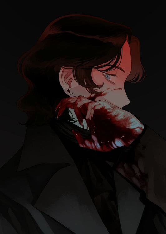 Kaworu Nakano Works & Coloring Techniques "MELANCHOLY RED"