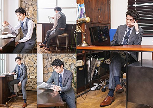 Relax Pose Book 2 Girls, high school boys, men in suits