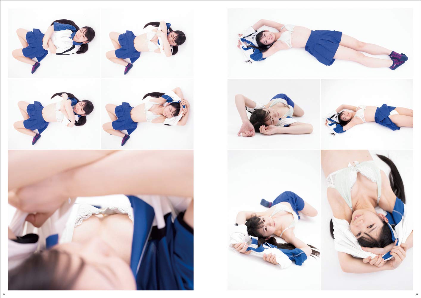 Take Off Pose Collection, Girl's Slightly Erotic Undress
