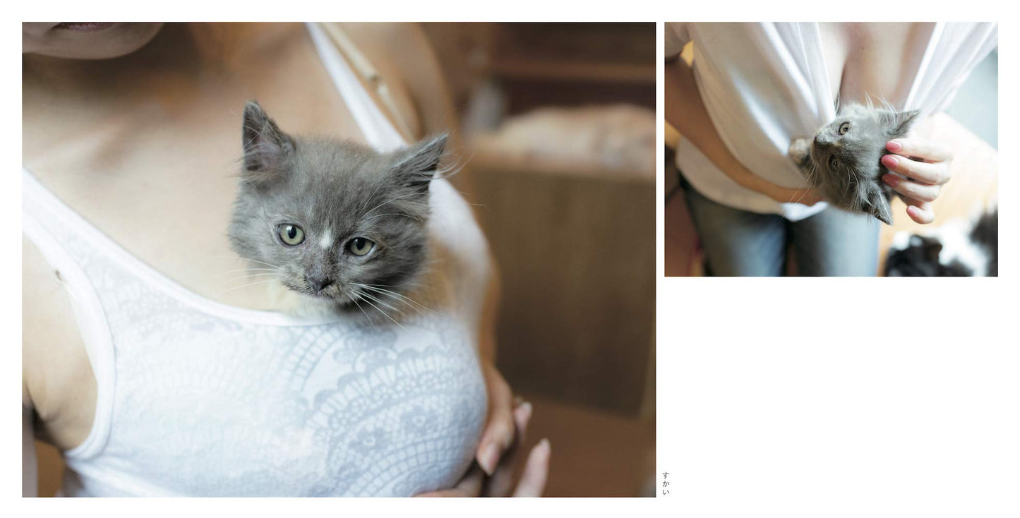 PaiPai nyan /Cat & Boobs Yuki Aoyama Photo Works